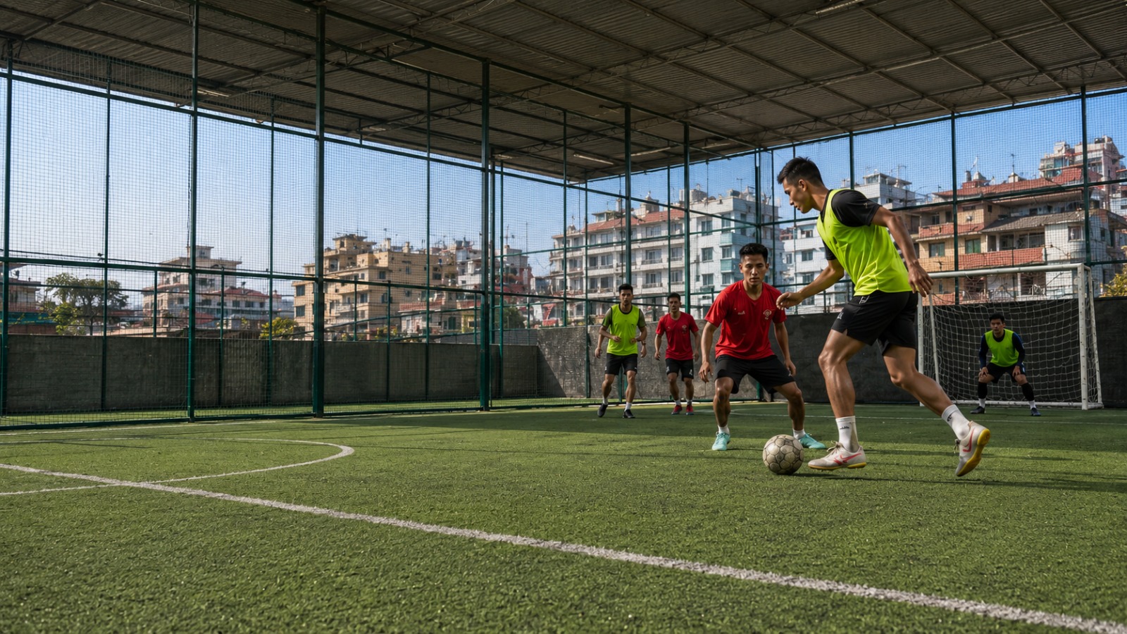 Khel Futsal Network Hero Image